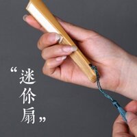 Quạt Xếp Mini 4-6 Inch Bằng Tre Và Giấy Phong Cách Cổ Điển Độc Đáo diy
