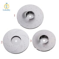Quạt xoay động cơ máy hút bụi 3 kích cỡ Lỗ 8mm Đường kính 112mm / 125mm / 87mm