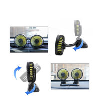 Quạt xoay được 360 độ mini siêu mát đầu cắm usb dùng trên ô tô,văn phòng