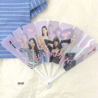Quạt xòe idol BLACKPINK chữ ký 040423