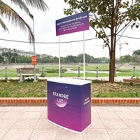 Quầy bán hàng di động, Booth sampling bằng nhựa, bằng sắt, bằng nhôm | LST