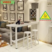 Quầy bar mini kệ rượu VKB33 ( Không ghế) - VĐ Smart Furrniture NỘI THẤT LẮP RÁP VIENDONGADV