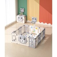 QUÂY BÓNG CHO BÉ - QUÂY CŨI CHO BÉ GẤP GỌN - TẶNG KÈM THẢM VÀ 100 QUẢ BÓNG