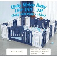 Quây bóng, cũi nhựa cho bé