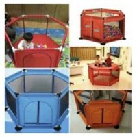 QUÂY BÓNG LỤC GIÁC KHUNG THÉP CHO BÉ