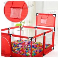 Quây bóng nhà bóng lều chơi bóng hình vuông khung Inox