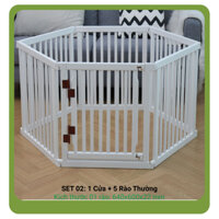 Quây cũi 3D cho bé_ rào chắn_bộ đệm cũi_Thanh chắn giường_Set 02 size S