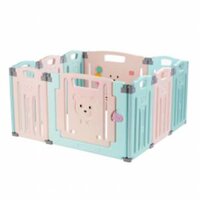 Quây cũi 3D gấp gọn 10 cánh Meetbaby