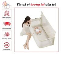 Quây Cũi Chung Giường Trẻ Em Thương Hiệu iiko Khung Thép Chắc Chắn Quây Cũi Giường Đa Năng Tiết Kiệm Không Gian