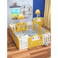 Quây cũi gấp gọn có cột bóng rổ ( nhựa nguyên sinh k mùi)