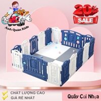 Quây Cũi Nhựa  Cao Cấp 2023 Tặng Thảm + Bóng + Giỏ Bóng, Quây Cũi Nhựa Cho Bé