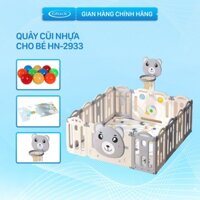 Quây cũi nhựa gấp gọn cho bé - Play pen- HN-2941 - Tặng kèm bóng và đệm