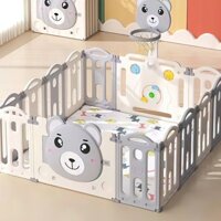 Quây cũi nhựa gấp gọn cho bé Play pen HN-2941 – Tặng kèm bóng và nệm