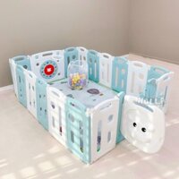 Quây cũi nhựa gấp gọn dễ dàng hình Buffalo Holla