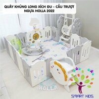 Quây Full Khủng Long Xích đu Cầu trượt Ngựa bập bênh Holla HL-08196