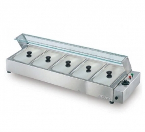 Quầy giữ nóng thức ăn Berjaya BMC 5 WC