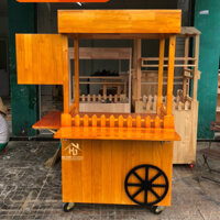 Quầy Gỗ Cafe Take Away Hiện Đại  Giá Xưởng