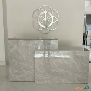 Quầy lễ tân giả đá QLT107