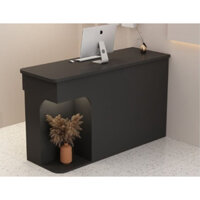 Quầy lễ tân, quầy thu ngân spa, bàn quầy tiếp tân thanh lý, quầy gỗ công nghiệp