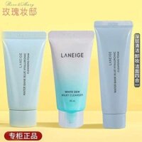 Quầy mẫu sữa rửa mặt Laneige Dầu dưỡng đa tác dụng 4 trong 1 chính hãng Bộ kích thước du lịch của phụ nữ