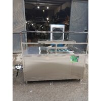 Quầy trà sữa có thùng đá topping 5 khay