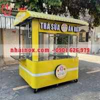 Quầy trà sữa đẹp 1M6x1M4x2M17 SP0009