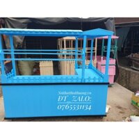 Quầy trà sữa màu xanh giá rẻ tại Hồ Chí Minh Bình Dương Đồng Nai