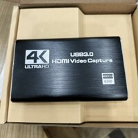 Quay video & Thẻ điều chỉnh TV 4K Audio Video Capture Card, USB 3.0 HDMI Video Capture cao cấp