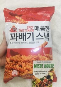 Quẩy xoắn Hàn Quốc vị cay truyền thống