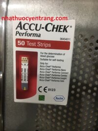 Que accu - chek performa 50 que