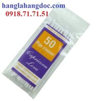 Que bông vệ sinh tẩu hút thuốc lá sợi Capricorn love (50 cái)
