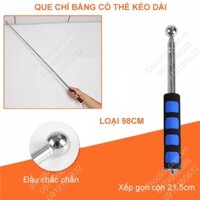 Que chỉ bảng kéo dài cầm tay dùng dạy học, thuyết trình (loại 98cm, màu ngẫu nhiên)