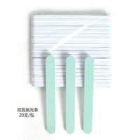 Que đánh bóng sơn móng tay, miếng bọt biển đánh bóng móng tay, que đánh bóng sáp, dụng cụ đánh bóng móng tay ma thuật, bộ dũa móng tay hai mặt