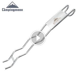 Que đỡ vỉ nướng chống nóng BBQ Campingmoon S200