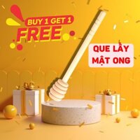 Que gỗ lấy mật ong CvdBeehoney 15cm