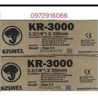 Que hàn chịu lực KR-3000 (E6013) kiswel hộp 5kg