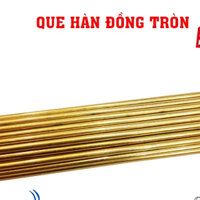 Que hàn đồng thau tròn dài 1m các size cỡ phi 2.5mm