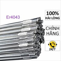 Que hàn nhôm Er4043, 3.2mmx1kg, hàn tig, hàn khò két nước, hàn xe đạp, sửa chữa hàn nhôm
