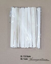 Que kem gỗ handmade 13.5cm (50 que)