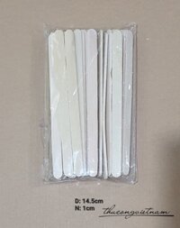 Que kem gỗ handmade 14.5cm (50 que)