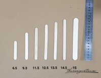 Que kem gỗ handmade 6.5cm (50 que)