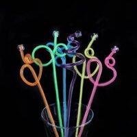 Que Khuấy Sinh Tố 2 Lớp Nhựa Acrylic (GIAO NGẪU NHIÊN)