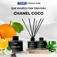 Que khuếch tán tinh dầu Chanel Coco 50ml, 100ml iCHARM thơm phòng, khử mùi hôi hiệu quả