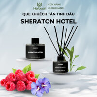 Que khuếch tán tinh dầu thơm phòng iCHARM 50ml, 100ml hương khách sạn Sheraton, khử mùi hôi hiệu quả