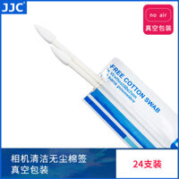 Que làm sạch thân máy ảnh JJC, bông gòn không bụi, bộ chuyển đổi hot shoe cho máy ảnh DSLR không gương, que làm sạch tai nghe điện thoại, 24 miếng