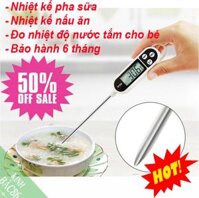 Que Nhiệt Kế Điện Tử Đo Nhiệt Độ Nấu Ăn Nhiệt kế nấu ăn pha sữa KT300 (màu trắng)Thức Uống Thịt Cá TP300 Tiện lợi