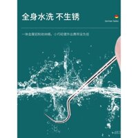 Que nhổ răng bằng thép không gỉ 304, dụng cụ làm sạch răng di động, hộp que nhổ răng kim loại, ống móc kẽ răng, móc răng, kim và que