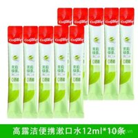 Que nước súc miệng Colgate di động, không chứa cồn, chống sâu răng, hơi thở thơm lâu, hương bưởi và trà xanh, unisex