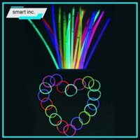 Que Phát Sáng Dạ Quang Vòng Tay Phản Quang Nhiều 🌈FREESHIP🌈 Màu Lightstick Hộp 100 Cây