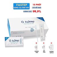Que Test HIV Fastep - Mỹ [Chính Hãng] - Cho Kết Quả Nhanh, Chính Xác, Dễ Sự Dụng